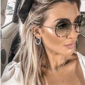 Chloe scalloped sunglasses